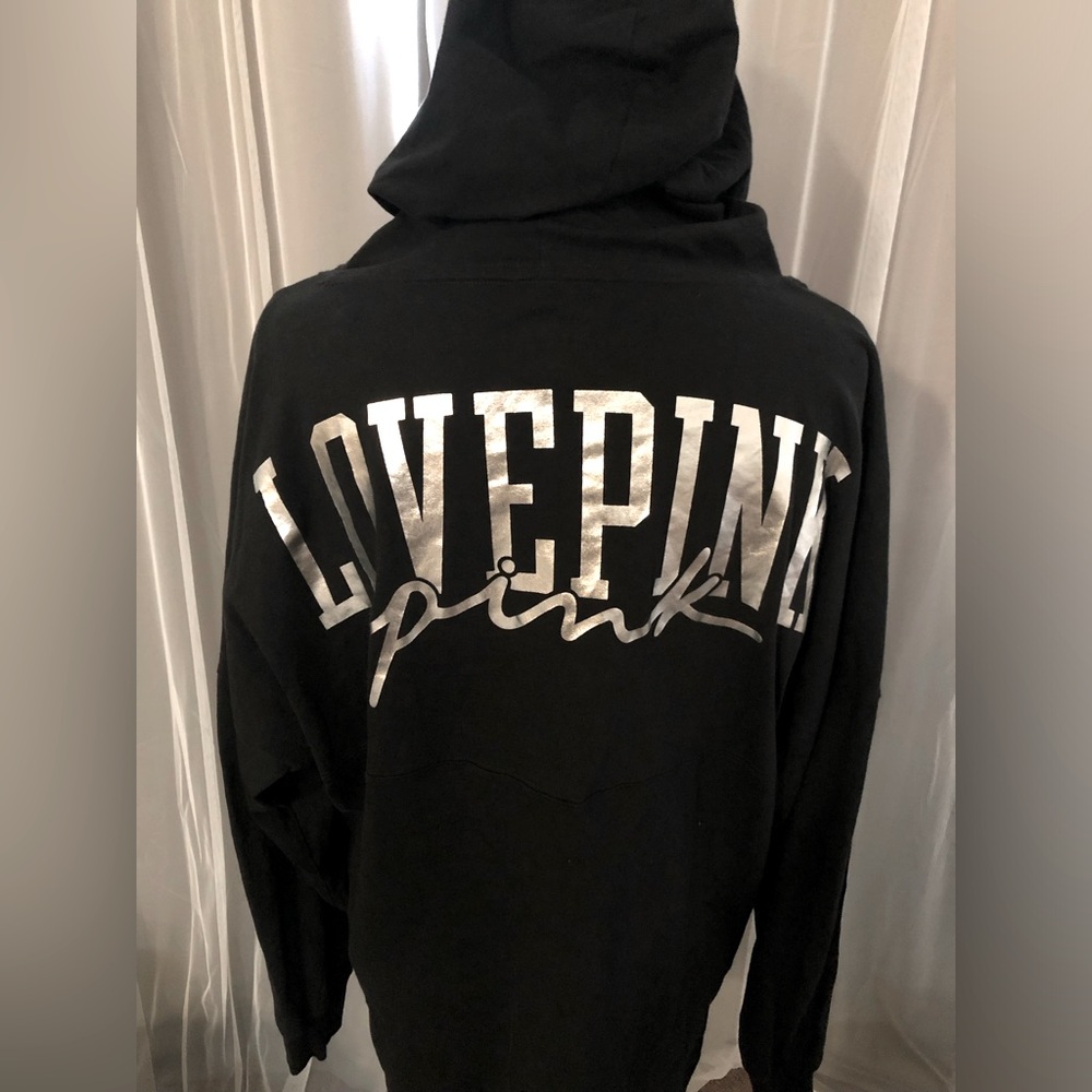 Love Pink by VS Black Hoodie Sweater
